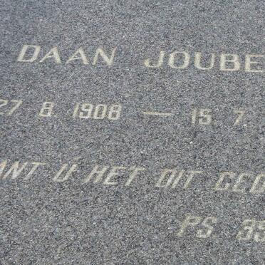 JOUBERT Daan 1908-1983