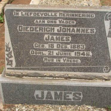 JAMES Diederich Johannes 1883-1946