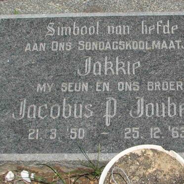 JOUBERT Jacobus P. 1950-1963