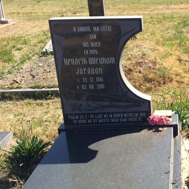 JORDAAN Hendrik Abraham 1941-2010 & Salomina NEL ?