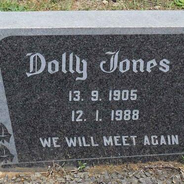 JONES Dolly 1905-1988