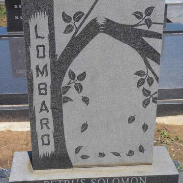 LOMBARD Petrus Solomon 1917-1973