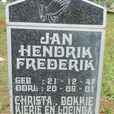 MEYER Jan Hendrik Frederik 1947-2001