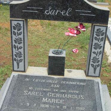 MAREE Sarel Gerhardus 1936-1982