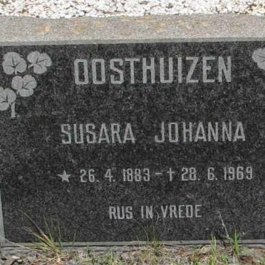 OOSTHUIZEN Susara Johanna 1883-1969