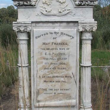 PALMER May Frances -1920