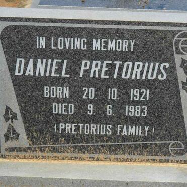 PRETORIUS Daniel 1921-1983