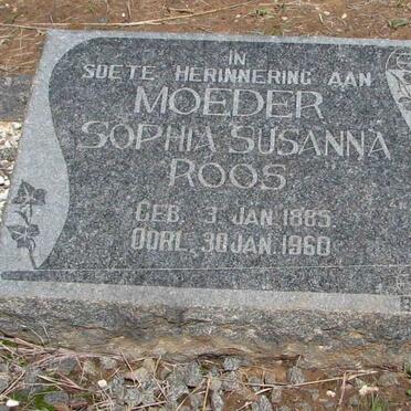 ROOS Sophia Susanna 1885-1960