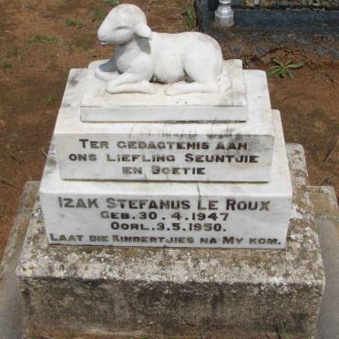 ROUX Izak Stefanus, Le 1947-1950