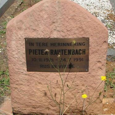 RAUTENBACH Pieter 1921-1991