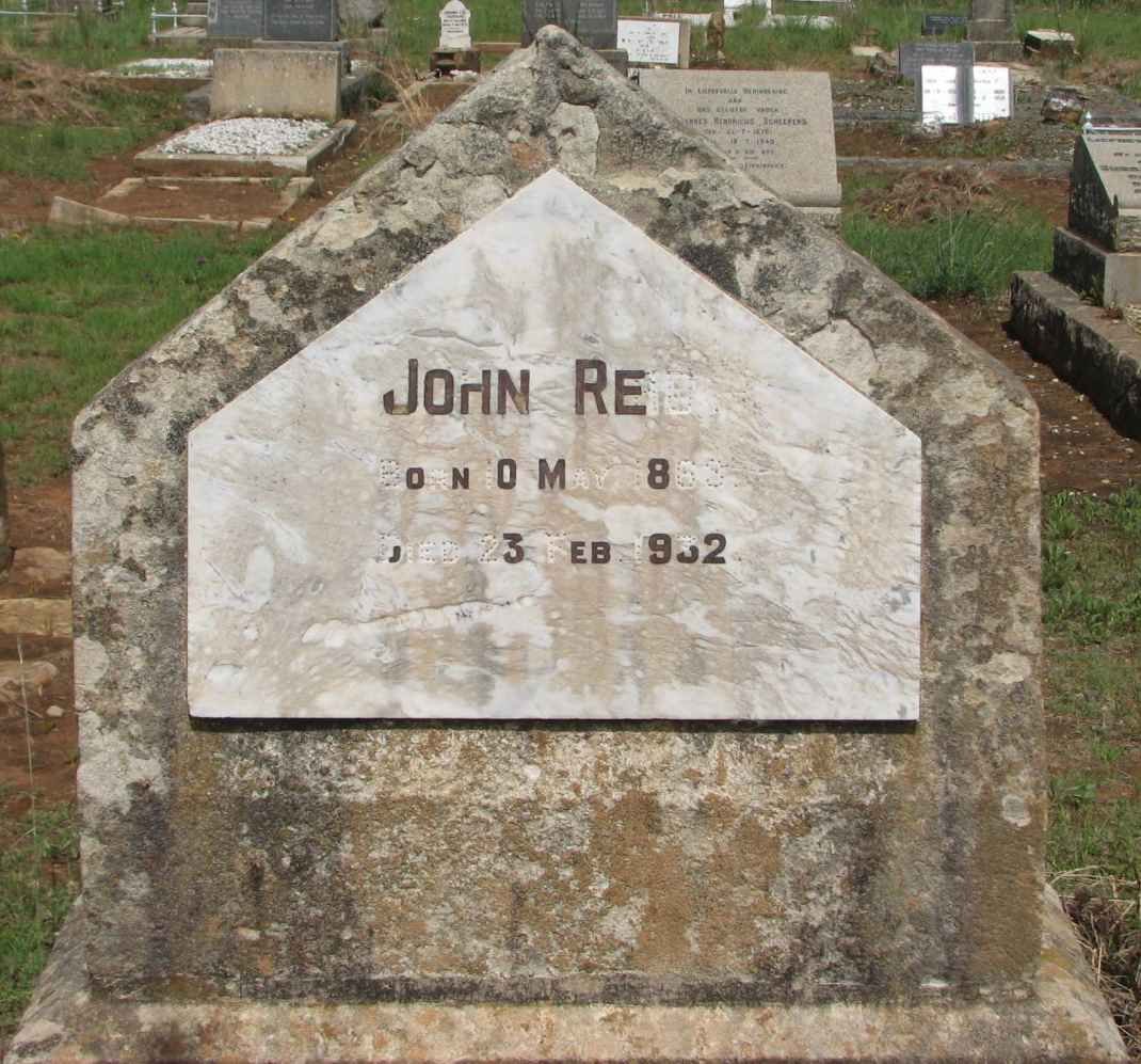 REID John 1863-1932