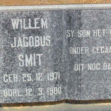 SMIT Willem Jacobus 1971-1980