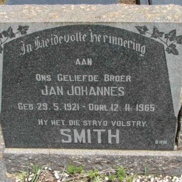 SMITH Jan Johannes 1921-1965