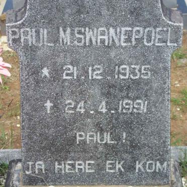 SWANEPOEL Paul M. 1935-1991