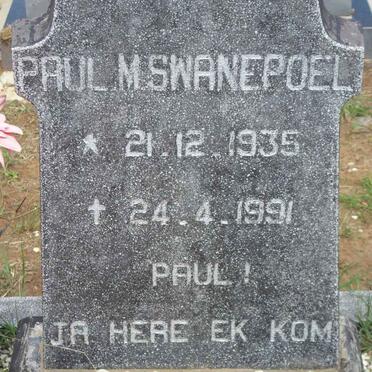 SWANEPOEL Paul M. 1935-1991