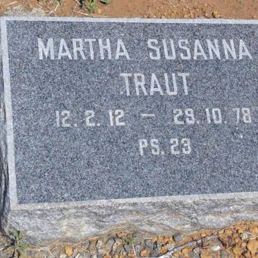 TRAUT Martha Susanna 1912-1978