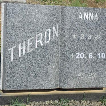 THERON Anna 1922-2010