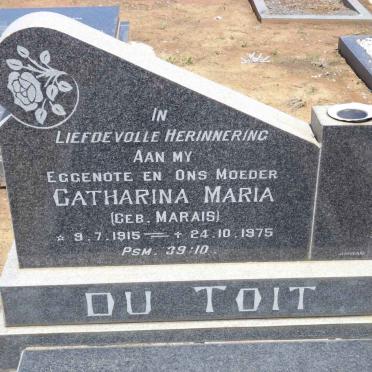 TOIT Catharina Maria, du nee MARAIS 1915-1975