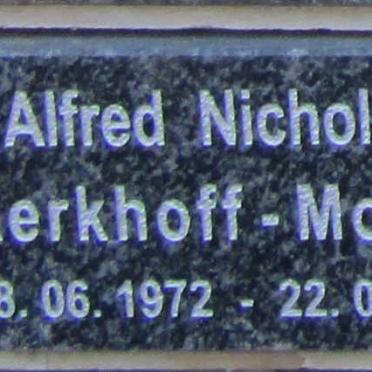 MORTON Alfred Nicholaas, KERKHOFF 1972-2013