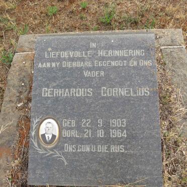? Gerhardus Cornelius 1903-1964 