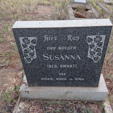 ? Susanna nee SWART 