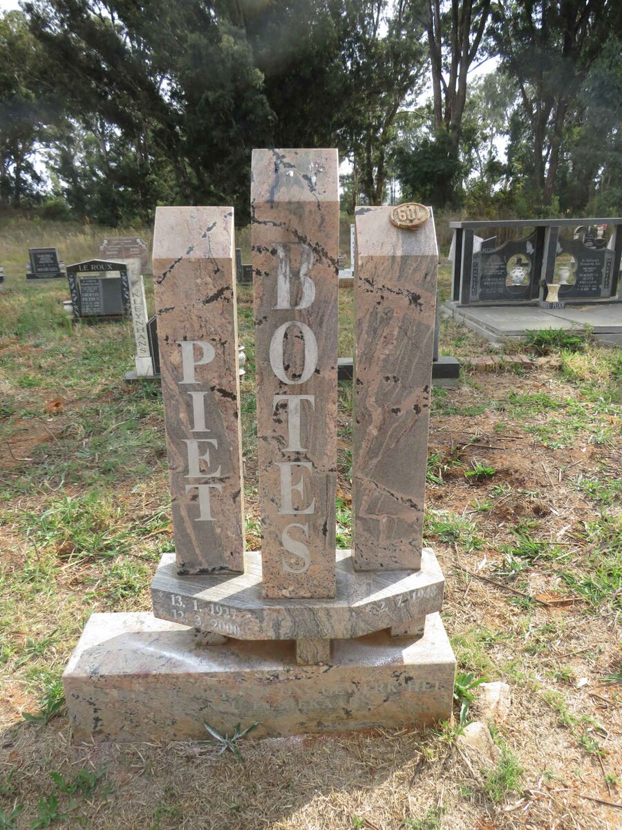 BOTES Piet 1927-2000 & ? 1948- 