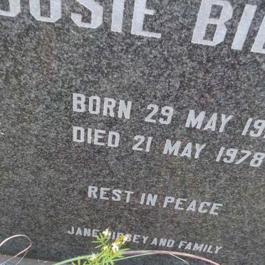 BI? Susie 19??-1978