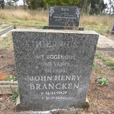 BRANCKEN John Henry 1909-1980