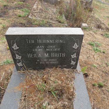 BRITS Heila M. 1880-1960