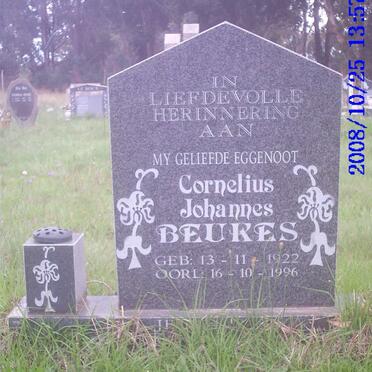 BEUKES Cornelius Johannes 1922-1996
