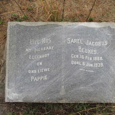 BEUKES Sarel Jacobus 1888-1939