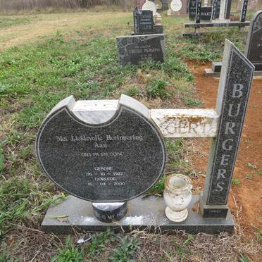 BURGERS Gert 1922-2000