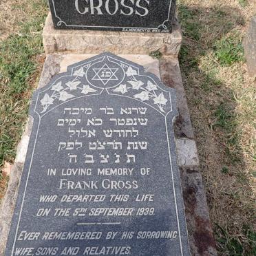 CROSS Frank -1939