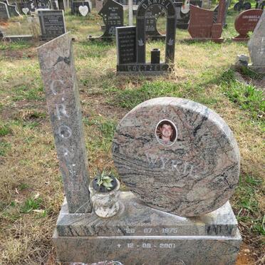 CRONJE Wykie 1975-2001 