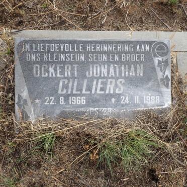 CILLIERS Ockert Jonathan 1966-1988