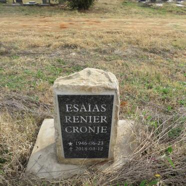 CRONJE Esaias Renier 1946-2018