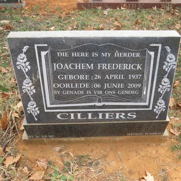 CILLIERS Joachem Frederick 1937-2009