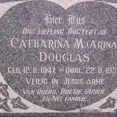 DOUGLAS Catharina M. 1947-1953