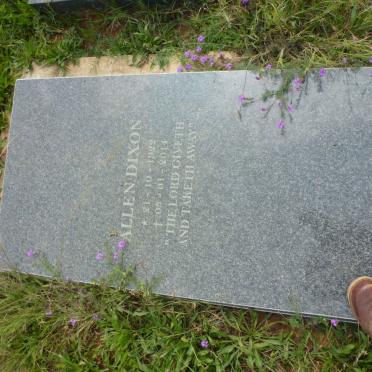 DIXON Allen 1922-2014