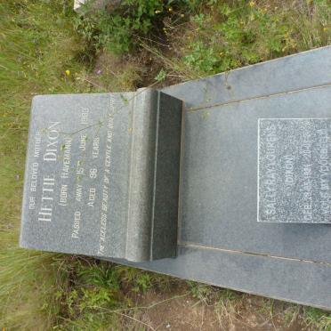 DIXON Hettie nee HAVEMANN -1983 :: LOURENS Sally Ray nee DIXON 1921-200?