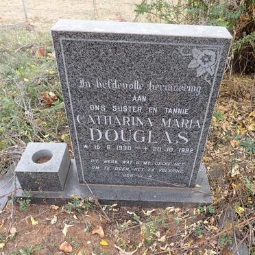 DOUGLAS Catharina Maria 1930-1982
