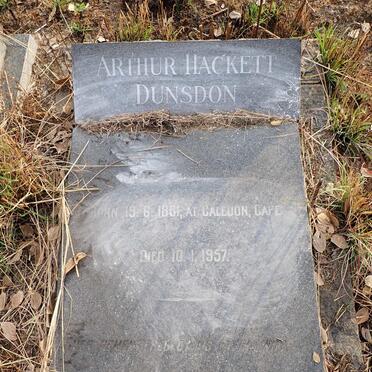 DUNSDON Arthur Hackett 1881-1957