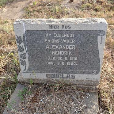 DOUGLAS Alexander Hendrik 1916-1960