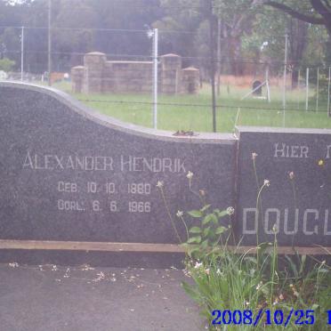 DOUGLAS Alexander Hendrik 1880-1966 &amp; Catharina Maria 1891-1965 