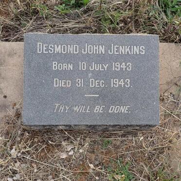 JENKINS Desmond John 1943-1943