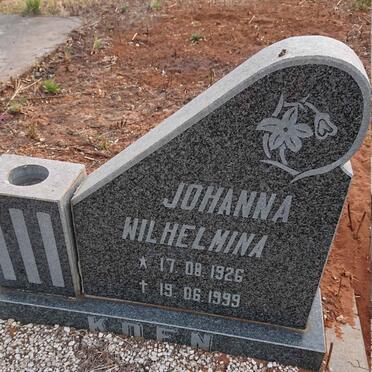 KOEN Matthys Johannes 1923-1993 & Johanna Wilhelmina 1926-1999 _2