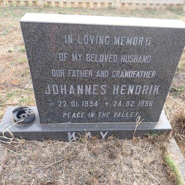 KAY Johannes Hendrik 1934-1996