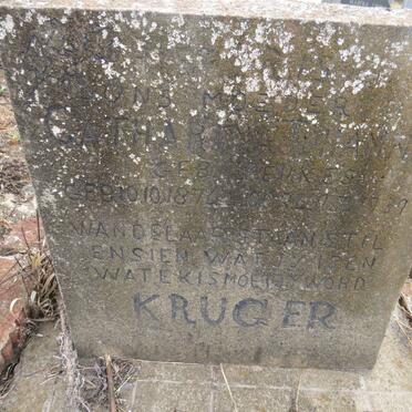 KRUGER Catharina Johanna nee BEUKES 1874-1939