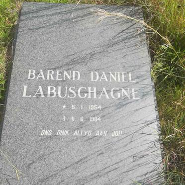 LABUSCHAGNE Barend Daniel 1954-1984