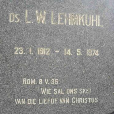 LEHMKUHL L.W. 1912-1974